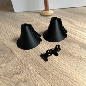 Drain-Down Collars – 15mm Plumbing Spill Control – 2 Pack – Fits Foldable Buckets – Jig Forge